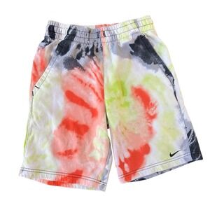 Nike Sportwear Club Fleece Boys Big Kids Tie Dye Shorts Size L
